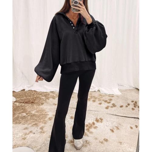 Womens Fashion Oversized Loose Sweatshirts Tops