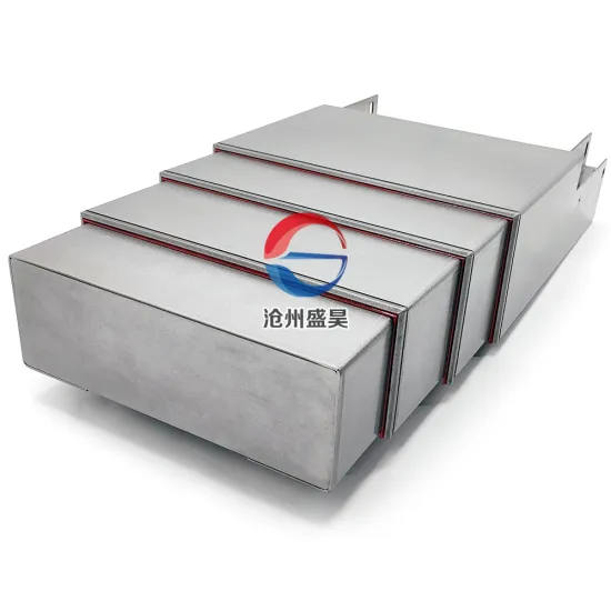 CNC Linear Rail Telescopic Covers - Steel Protection Shield