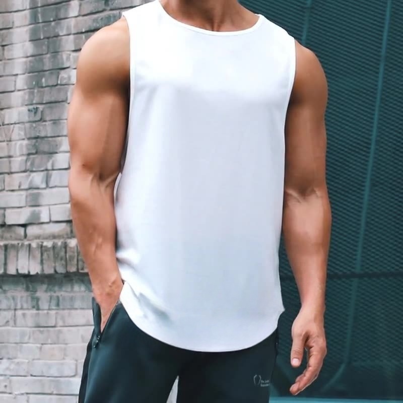 Men Gym Muscle Tank Tops