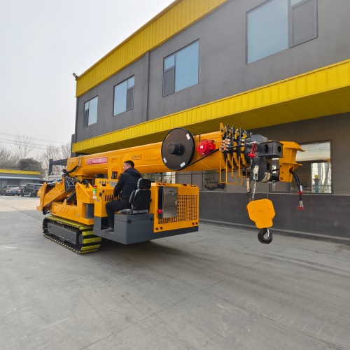 12-тонный кран-паук, предназначенный для тяжелых условий эксплуатации