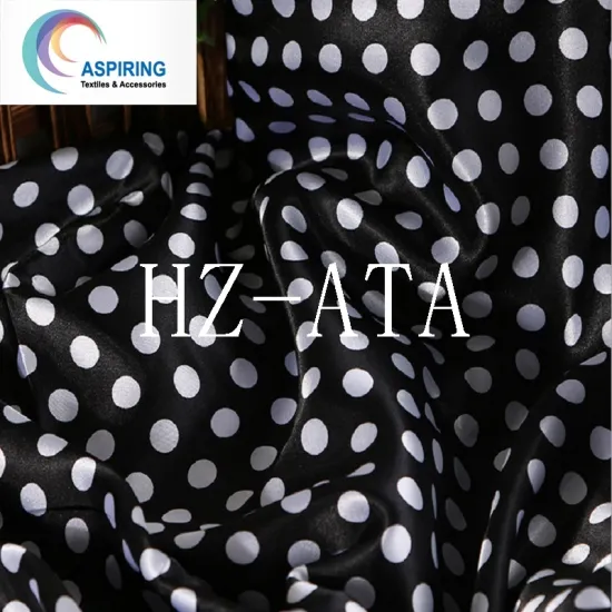 Cheap Polyester Silk Polyester Satin Fabric for Headwear