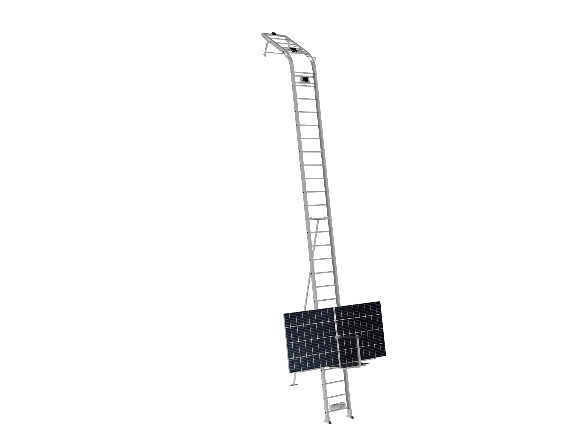 Solar Powered Transportation Ladder