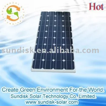 80W solar panel Monocrystalline Silicon
