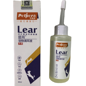 pet ear Drops for Reducing Ear Irritation