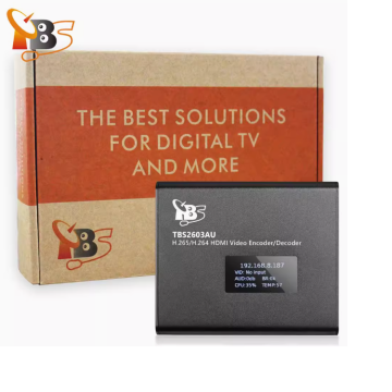 TBS2603au: Professional H.264/H.265 HDMI Video Encoder & Decoder with HD MI/USB Recording
