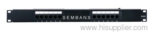 Cat6 12 Ports Patch Panel 
