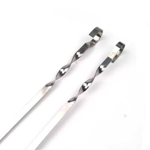 stainless steel halal kebob skewer set