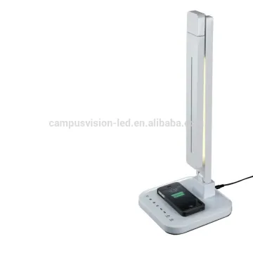 Wholesale wireless charging led table lamp,led desk lamp with usb socket