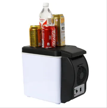 6L Mini Portable 12V Car Fridge Freezer - New Design Small Car Refrigerator