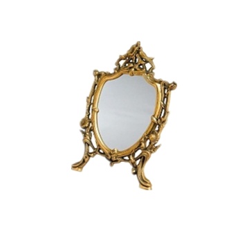 Estilo europeu Woodern Carving Frame Mirror