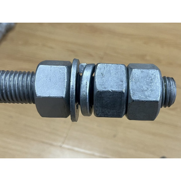 ASTM F1554 Grade 105 Anchor Bolt with Nuts