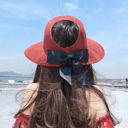 Customized Wide Edge Super Foldable Sun Hat - Versatile Summer Sunscreen Hat