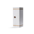 Custom Fashion White Wooden Wine Box With Latch