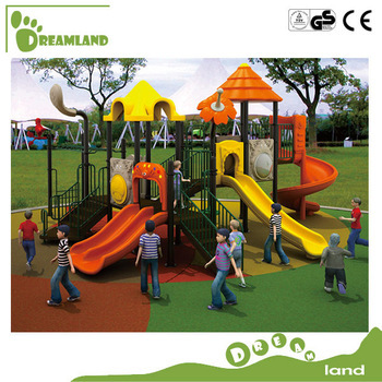 Dreamland commercial children outdoor playground big slides for sale