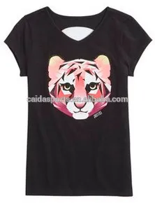 Hot sell women fancy cotton T-shirt