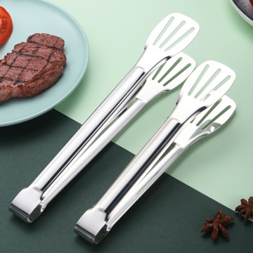 Dropshipping Stainless Steel Barbecue Clip Food Tongs