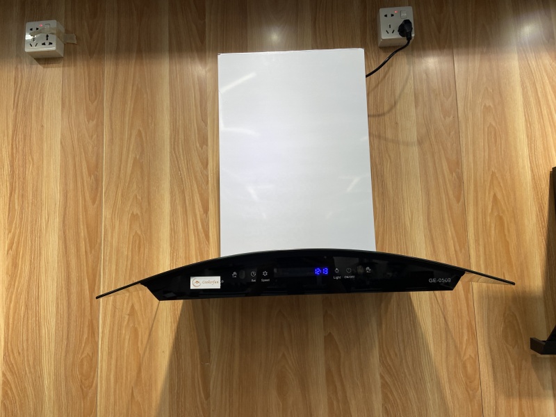 Home Appliance 3 Speed Touch Control Black Titanium 900 mm Aluminium Filter 24# Copper Motor Range Hood
