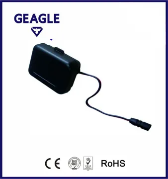 Most Compact 6V Waterproof lithium Battery case CR123A with 2pcs Batteries for feces washed flusher