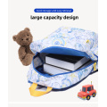 Children's book bag with conch design 900D Oxford cloth book bag