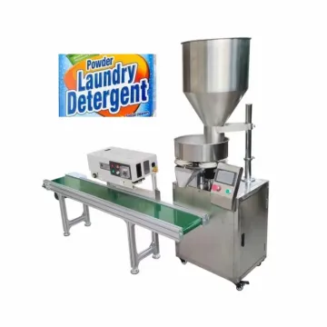 Semi-Automatic Detergent Powder Filling and Sealing Machine