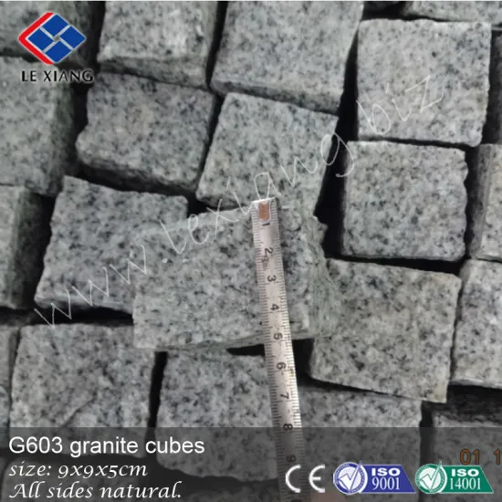 granite paving stone cubes