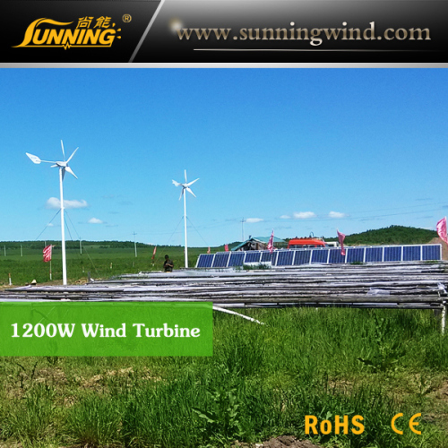 Permanent Magnet Wind Turbine (MAX 1200W)