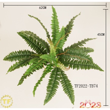 Boston Fern Artifical com 32 LVs pendurados