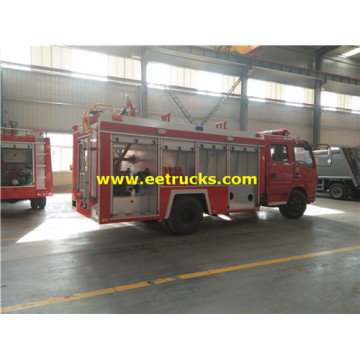 4 CBM Water DFAC Camiones de lucha contra incendios