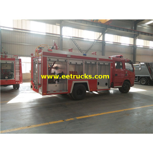 Camions de lutte contre l&#39;incendie de 4 CBM Water DFAC