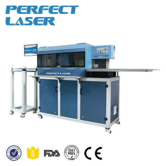 Channel Letter Bending Machine Doing Notching and Flanging for Channel Letter with Trim Cap