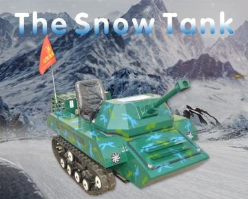 Snow tank for kids and adults multi-choose type