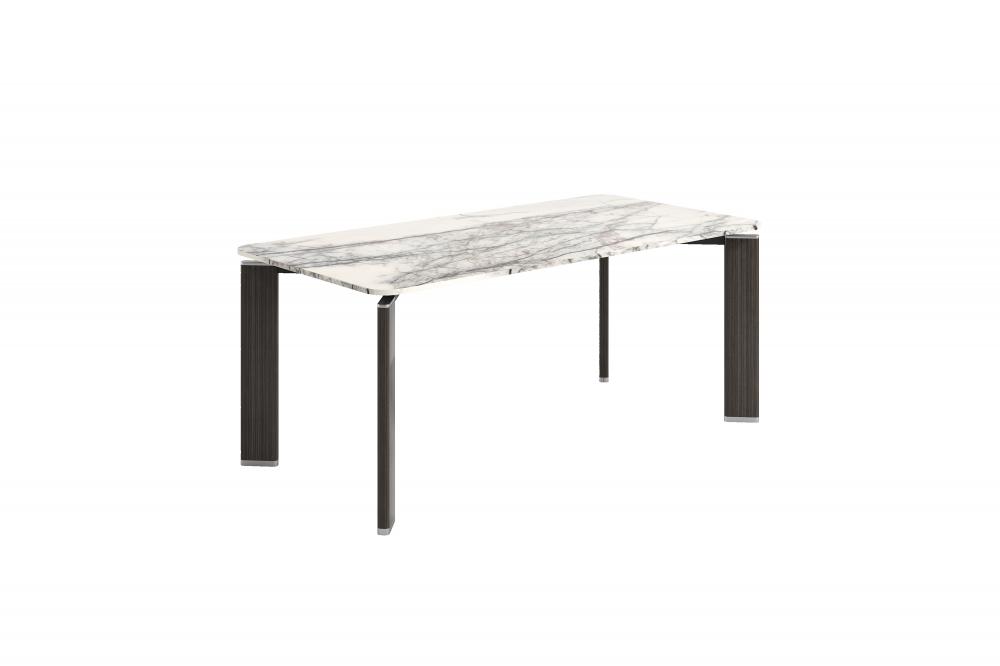 Large Luxury Rectangular Dinner Table for Kitchen