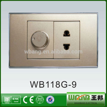 Rotary Switch Socket Hotel Use
