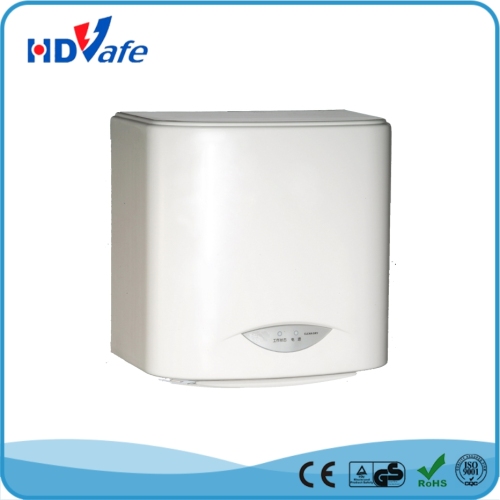 Big Strong Wind Low Noise High Speed ​​ABS Automatic Hand Dryer untuk kamar kecil umum