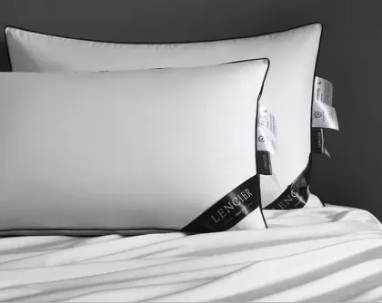 Best Hotel Style Cotton Feather Pillow