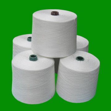 40/2 Raw White Bright 100% polyester yarn for sewing thread