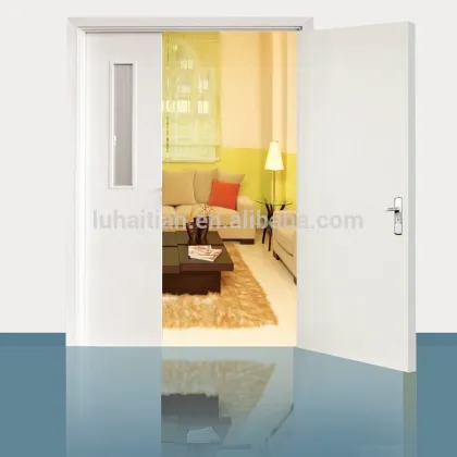 Bedroom door designs Ecology pvc door with soundproof