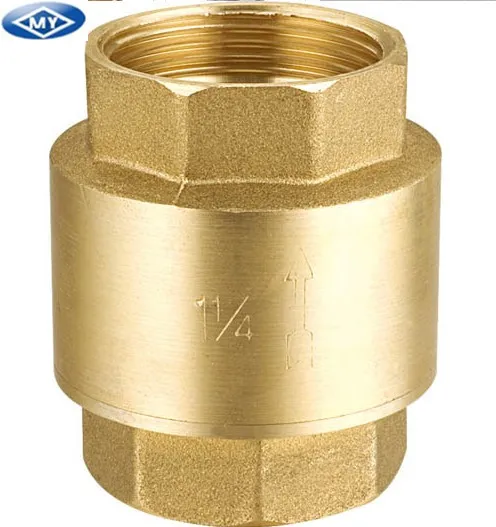 high quality tough water control brass non return valves