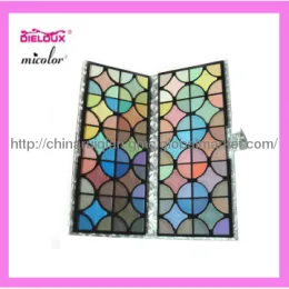 Hot Sale and New Leather Cover 100 Colors Eyeshadow Palette