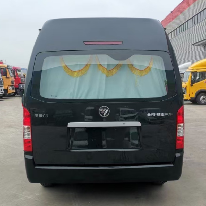 Gasoline funeral van