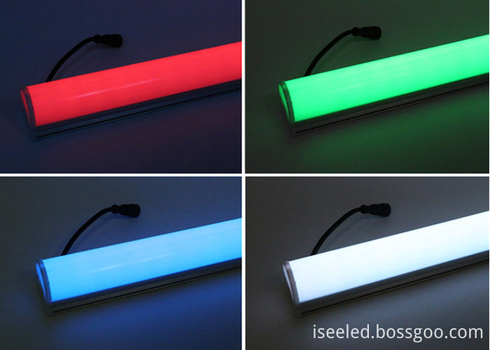 rgb full color led linear tube