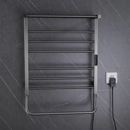 Electric Bath Towel Rack - Brushed Gold Towel Heater