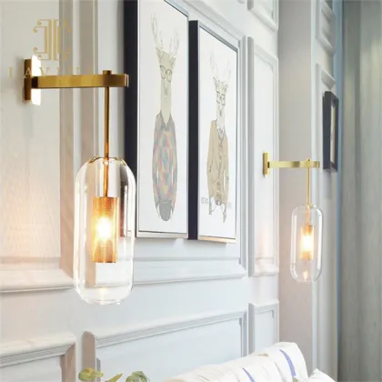 Top sales nordic villa corridor wall lamp
