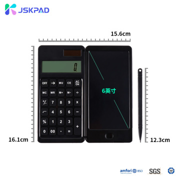 Calculadora solar portátil LCD inteligente JSKPAD com caneta