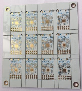 4 слоя FR4 0,6 мм белый припой EING PCB