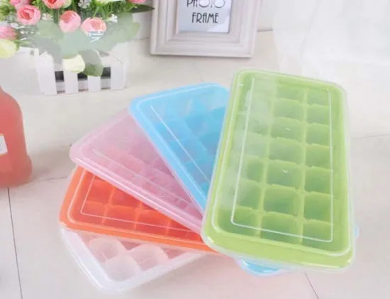 21 Grid Colored Ice Cube