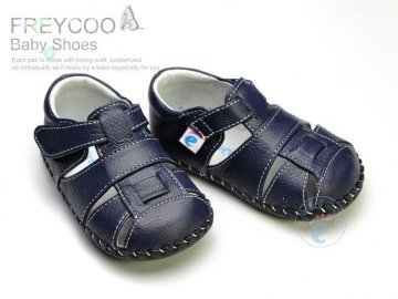 Navy Blue baby sandals boy designs PB-1007NV