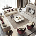 Villa Furniture Set Luxury Chesterfield Sofa