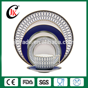 Wholesale 4pcs Dubai Dinnerware set, Fine Bone China Dinner Set