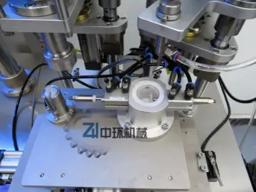 Nail polish filling and capping machine